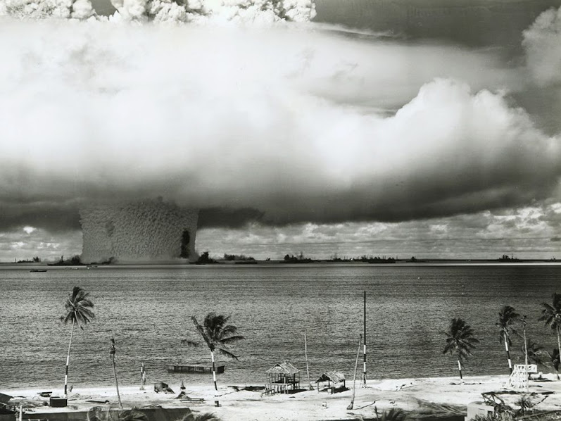 Atom Bomb Bikini Atoll