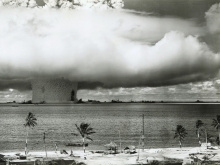 Atom Bomb Bikini Atoll