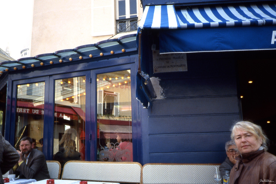 Paris, Montmartre 1990 - Visages